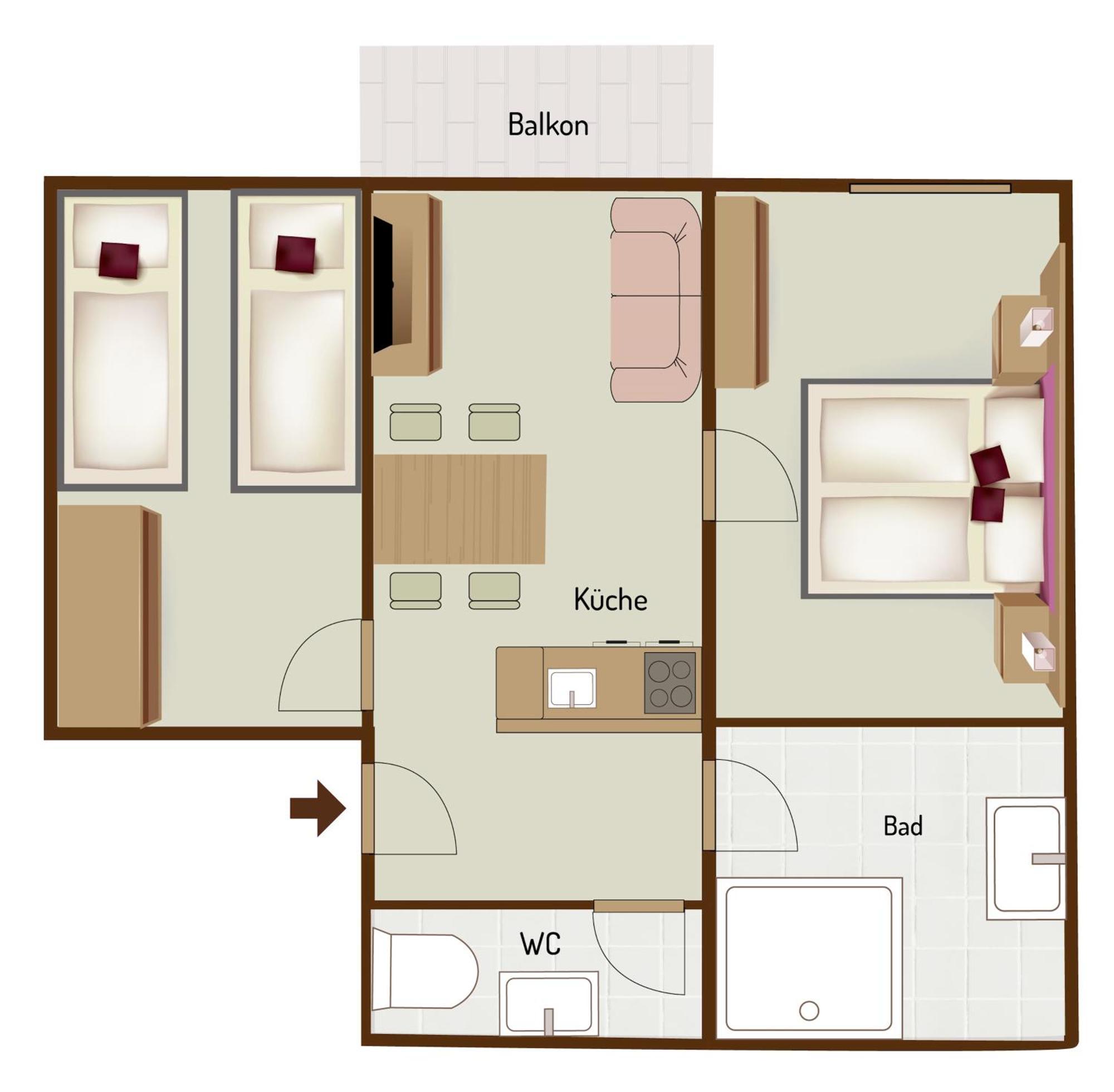 Koeflerhof Appartements ซังคท์เลออนฮาร์ด อิม พิทซ์ทัล ภายนอก รูปภาพ